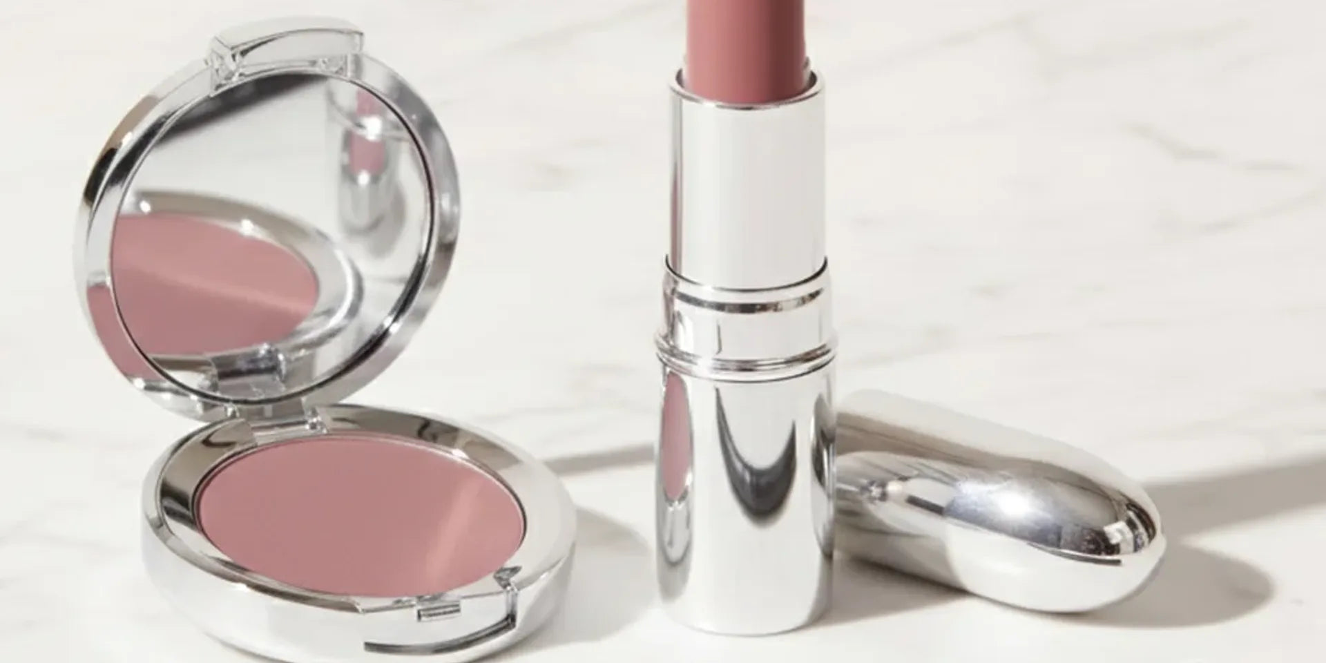 Nude Envie coordinated nude makeup collection with bronzer and cheek color