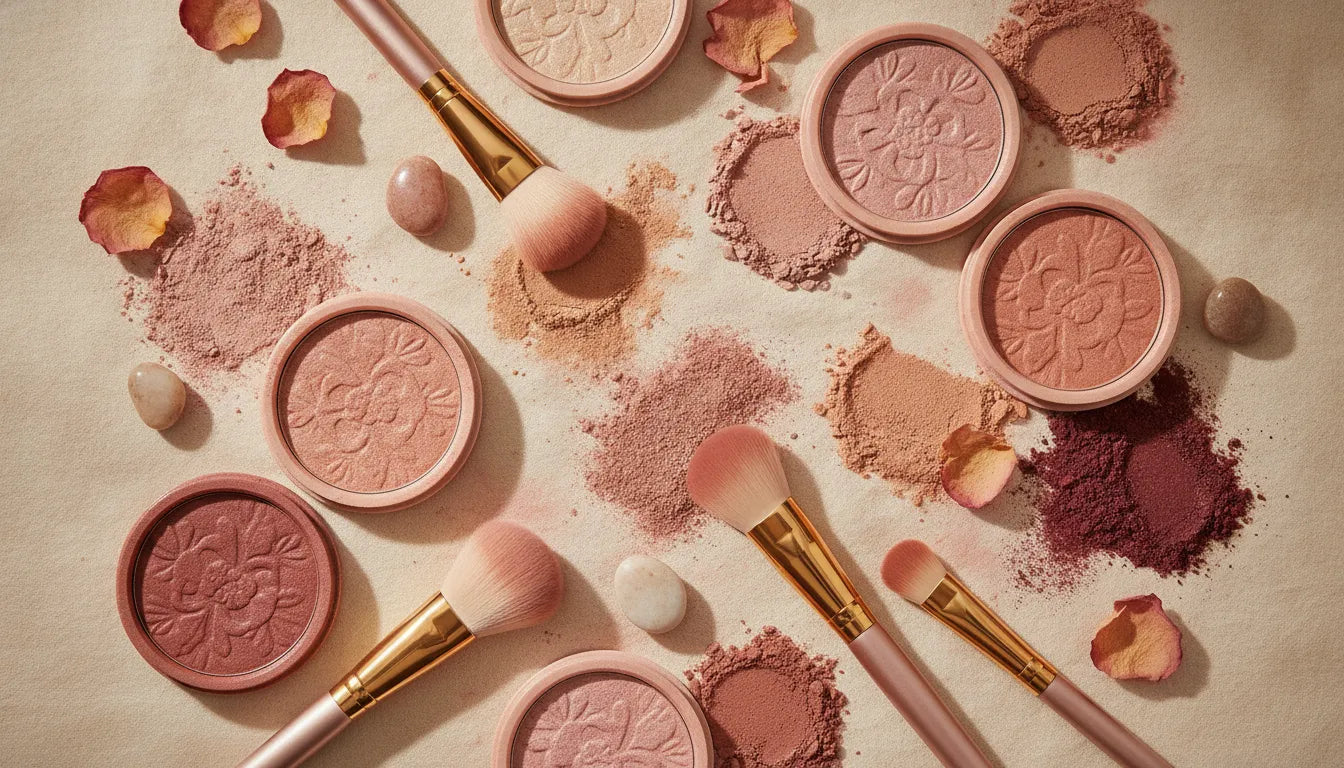 How to choose blush color across nude pink, peach, rose, and berry shades