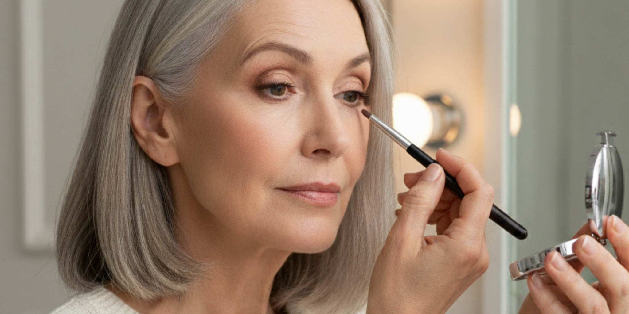 A Guide to Eye Makeup for Over 60 Hooded Eyes