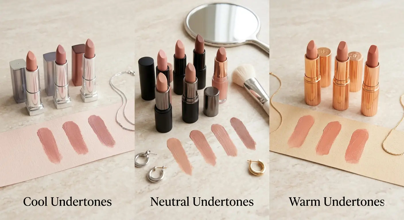 How to Choose the Right Nude Lipstick for Your Undertone