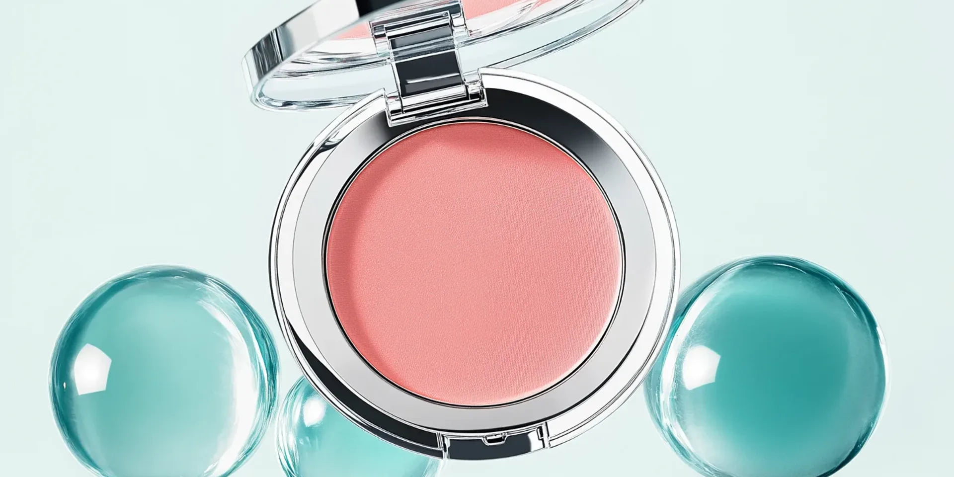 Luxury nude makeup collection featuring coordinated nude lip and eye products